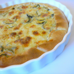 Torta salata di zucchine